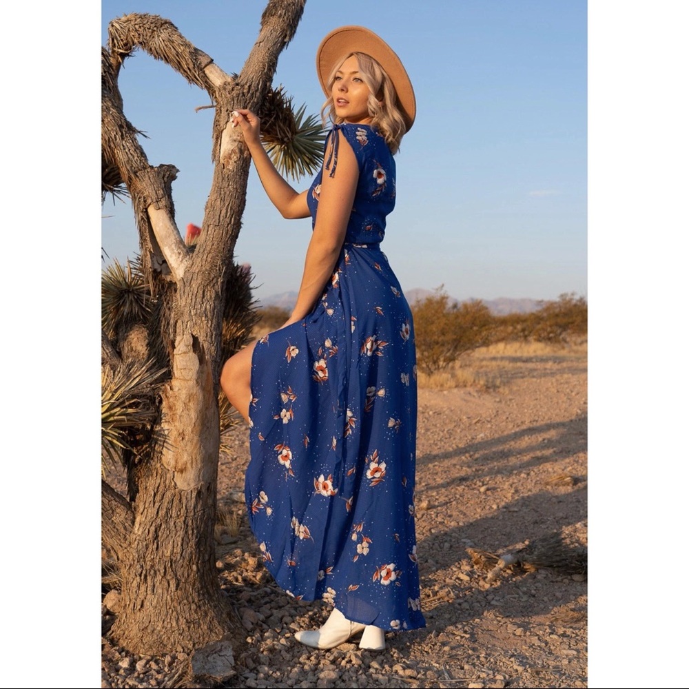 Vici Floral Wrap Dress